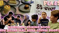 Rizky Billar berencana buka kafe dengan nama 24-ever, Lesti pun turut mencicipi menu makanan dan minuman di kafe milik sang suami. Foto: Instagram/YT Leslar Entertaiment