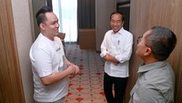 “Kalau melihat seperti ini akan selesai kira-kira sebelum Agustus (2024),” ucap Presiden dalam keterangannya di hadapan awak media usai peninjauan./Foto: Muchlis Jr - Biro Pers Sekretariat Presiden