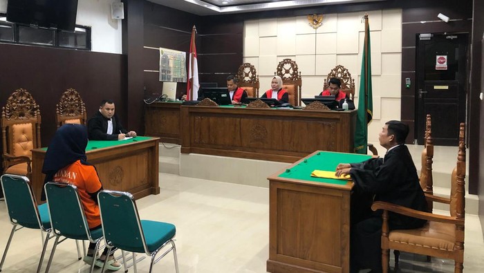 Sidang putusan kasus istri potong kelamin suami di Pengadilan Negeri Musi Banyuasin ditunda.