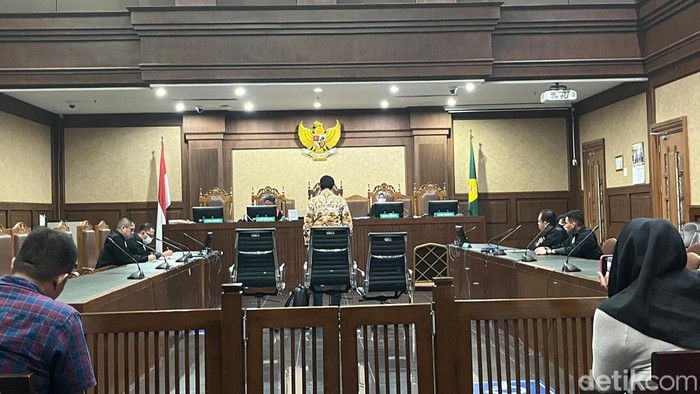 Sidang vonis kasus Tol MBZ (Mulila/detikcom).