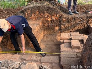 Temuan Terbaru di Candi Bhre Kahuripan Mojokerto, Balai Pemujaan?