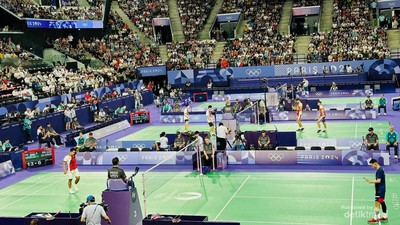 Gegap Gempita Bulutangkis Olimpiade 2024, Seru Abis Nonton di Paris!