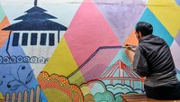 Mural ini guna memberikan daya tarik baru yang diharapkan mampu meningkatkan kunjungan wisata ke kawasan tersebut.   