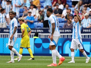 Olimpiade 2024: Argentina ke Perempatfinal Usai Sikat Ukraina 2-0