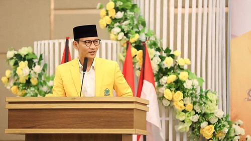 Ketua DPD I Partai Golkar NTB sekaligus Wali Kota Mataram Mohan Roliskana.
Foto: Istimewa (Dok DPD Golkar NTB).