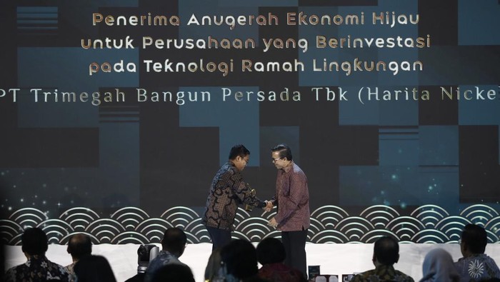 Harita Nickel Terima Anugerah Ekonomi Hijau