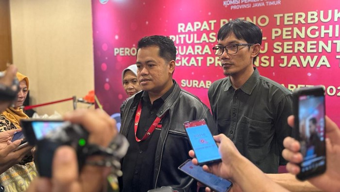 Ketua KPU Jatim Aang Kunaifi