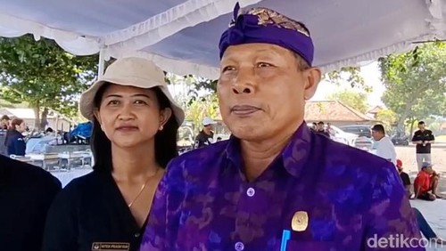 Ketua KPU Klungkung I Wayan Sudiana. (Foto: Putu Krista/detikBali)