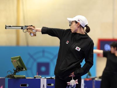 Potret Viral Atlet Tembak Korsel di Olimpiade, Disebut John Wick Versi Wanita