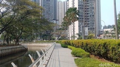 Spot Ini Cocok untuk Jogging Santai di Tengah Kawasan Bisnis Jaksel