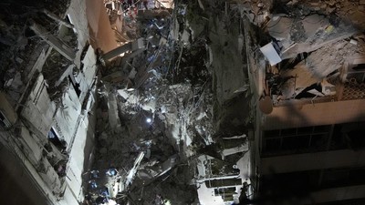 Potret Kehancuran di Kota Beirut Ulah Rudal Israel
