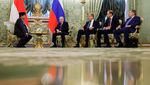 Potret Pertemuan Prabowo dan Presiden Rusia Putin