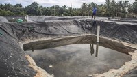 Proyek pembangunan tambak budidaya udang vaname milik Dinas Kelautan dan Perikanan (DKP) Provinsi Maluku Utara yang dibagun mengunakan APDB Provinsi Maluku Utara tahun 2022 itu menghabiskan anggaran sebesar Rp2 miliar.