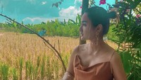 Ketika liburan di Bali, wanita kelahiran Medan ini juga sempat menikmati sarapan di sebuah restoran dengan pemandangan sawah hijau. Ia terlihat memesan sandwich panggang dan jus segar. Foto: Instagram @tengkudewiputri_tdp