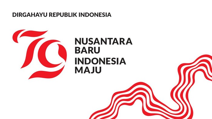 Spanduk HUT Ke-79 RI Tahun 2024