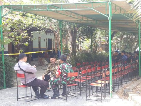 Suasana rumah duka anak inisial AHD (16) yang ditemukan meninggal di dalam kamar di Kecamatan Ngemplak, Kabupaten Boyolali, Rabu (31/7/2024) siang.