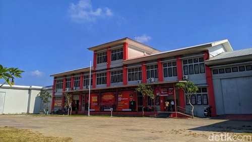 Suasana tahanan di Lapas Kelas IIA Kuripan, Lombok Barat, NTB. (Ahmad Viqi/detikBali).