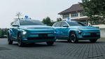 Begini Tampang Hyundai Kona Electric yang Disulap Jadi Taksi BlueBird