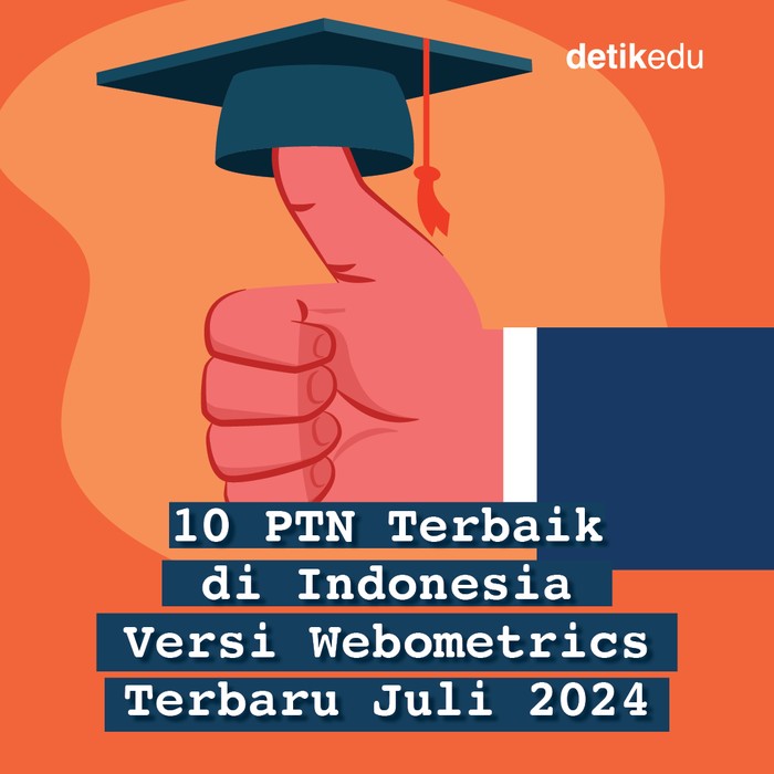 10 PTN Terbaik di Indonesia Versi Webometrics Terbaru Juli 2024