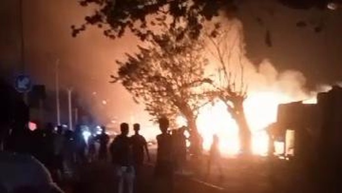22 rumah ludes terbakar di kabupaten Ogan Ilir