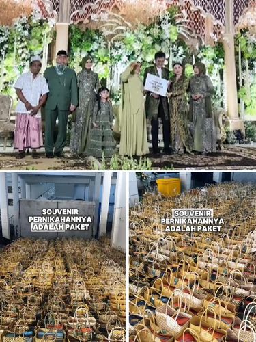Acara pernikahan ada beragam kuliner khas Jawa Timur, yang paling bikin takjub ada 13 orang yang mendapatkan hadiah umrah gratis. Acara pernikahan ada beragam kuliner khas Jawa Timur, aneka buah dan sayur, yang paling bikin takjub ada 13 orang yang mendapatkan hadiah umrah gratis.