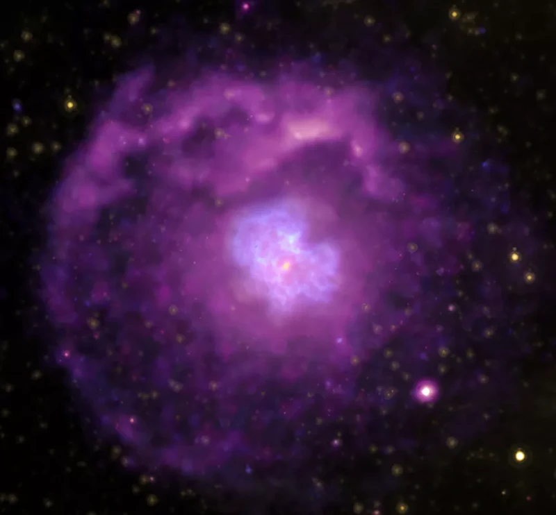 Foto dari Observatorium sinar-X Chandra NASA