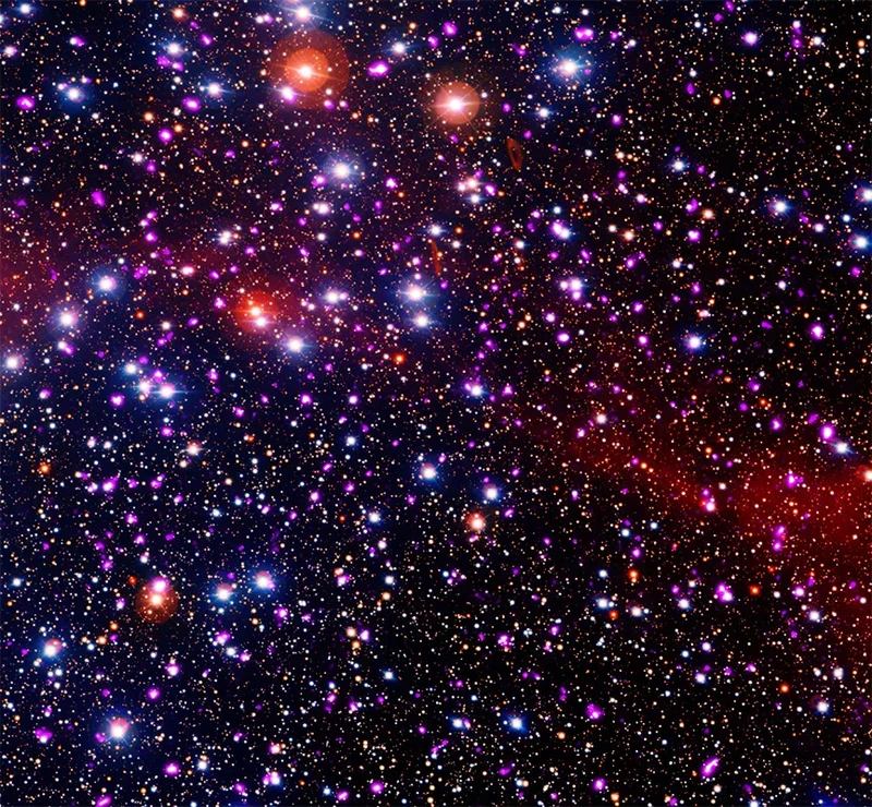 Foto dari Observatorium sinar-X Chandra NASA