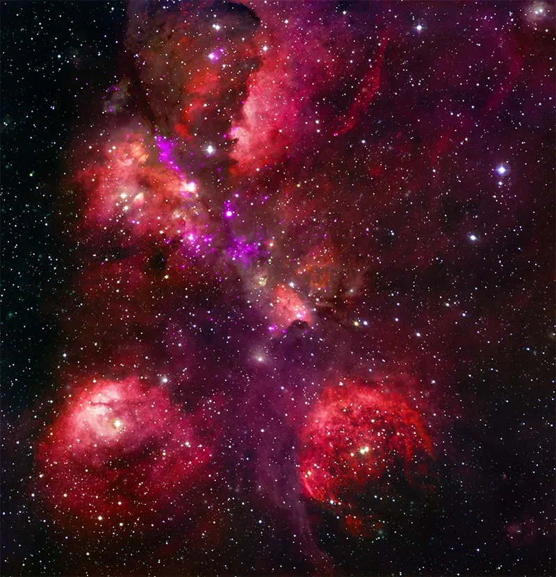 Foto dari Observatorium sinar-X Chandra NASA