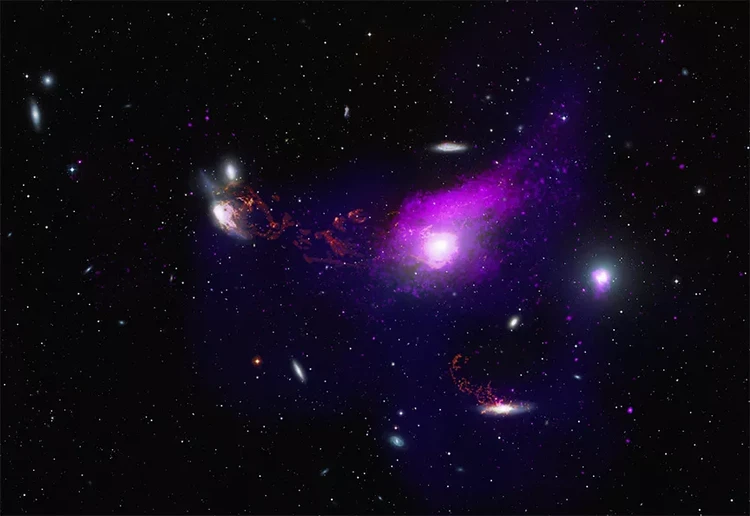 Foto dari Observatorium sinar-X Chandra NASA