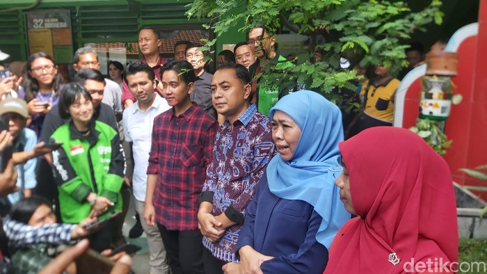 Gibran Rakabuming Raka di Surabaya