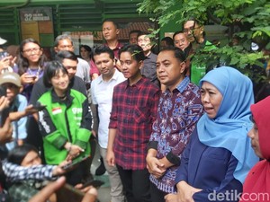 Saat Gibran Sebut Khofifah Bu Gubernur kala Cek Uji Coba Makan Gratis