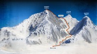 Di wilayah Everest, yang juga berdiri Lhotse dan Nuptse, hanya ada satu tangga dan kereta gantung untuk orang-orang yang naik dan turun dari base camp. (Foto: Getty Images/iStockphoto/Naeblys)