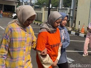 Tampang Meita Irianty Pemilik Daycare Penganiaya Balita Kini Berbaju Tahanan