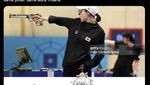 Kim Yeji Vs Yusuf Dikec, Adu Keren Meme Shooting Stars Olimpiade 2024