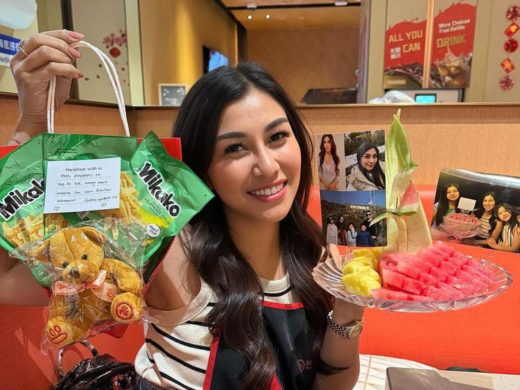 Nisya Ahmad Bagikan Momen Makan Hot Pot Piknik yang Seru