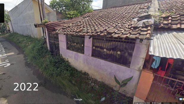 Penampakan rumah ibu dan anak yang jasadnya sudah menjadi kerangka di Tanimulya, Ngamprah, Kabupaten Bandung Barat