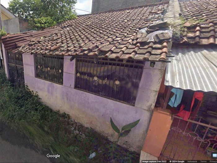Penampakan rumah ibu dan anak yang jasadnya sudah menjadi kerangka di Tanimulya, Ngamprah, Kabupaten Bandung Barat