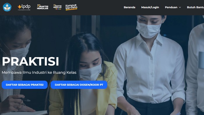 Pendaftaran Praktisi Mengajar 2024 dibuka.