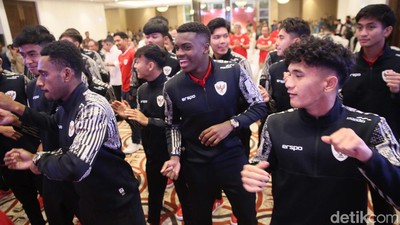 Potret Pemain Timnas Indonesia U-19 Asyik Joget Maumere