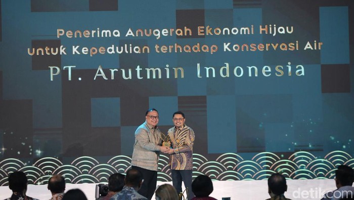 PT Arutmin Indonesia Mendapatkan Anugerah Ekonomi Hijau