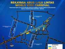Ini Rekayasa Lalu Lintas Saat Digelarnya Jember Fashion Carnival