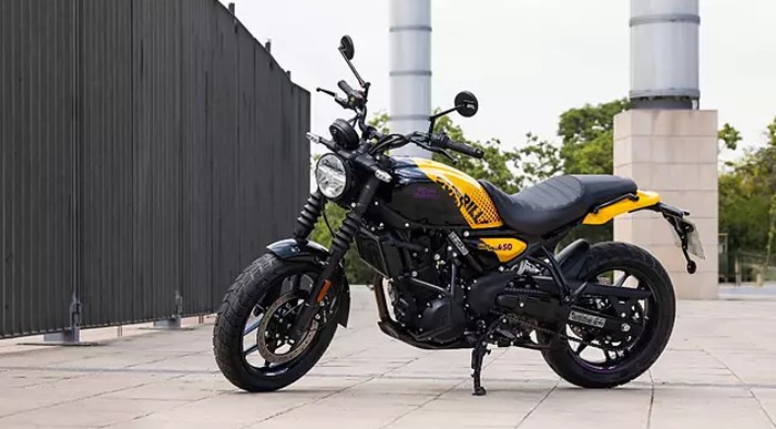 Royal Enfield Guerrilla 450.