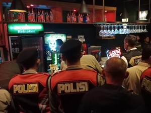 Razia THM di Bogor, 200 Botol Miras Disita-5 Orang Positif Narkoba