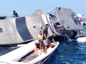 Speedboat Refviero Terbalik di TN Komodo Terjadi Seusai Peringatan Cuaca Buruk
