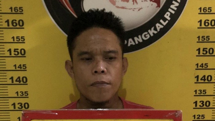 Tampang residivis narkoba bernama Daniadi alias Borok (40)