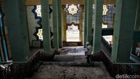 Begini kondisi bagian dalam masjid Jakarta Islamic Center. 