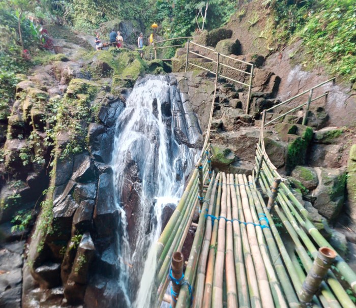 Air Terjun Dedari, Bangli. (Tangkapan layar Google Maps)