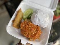 Krenyes Renyah Juicy Ayam Geprek Rp 10.000 di Jakarta