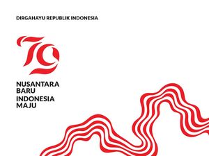 Background HUT ke-79 RI: Link Unduh dan Pedoman Penggunaan