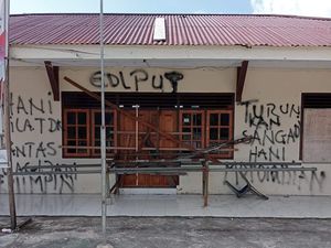 Kantor Desa Mototabian di Sulut Disegel Warga gegara Kades Diduga Selingkuh